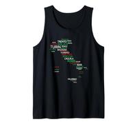 Ciao Bella Cute Italian Hello Goodbye Tank Top
