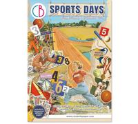 Ciao Bella Ephemera Book & Junk Journal Sports Days A4