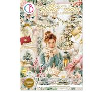 Ciao Bella Ephemera & Junk Journal Book A4 32/Pkg - Golden Winter
