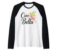 Ciao Bella Fairy Raglan Baseball Tee