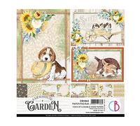 Ciao Bella Farmhouse Garden 8"x8" Paper Pad - 190gsm