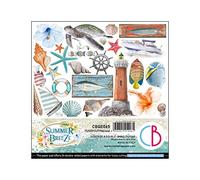 Ciao Bella Fussy Cut Pad - 24 Sheets, 6x6 inches, 190gsm