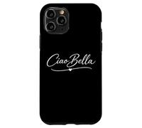 Ciao Bella Heart Minimal Italian Phrase Case for iPhone 11 Pro