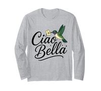 Ciao Bella Hummingbird Italian Long Sleeve T-Shirt