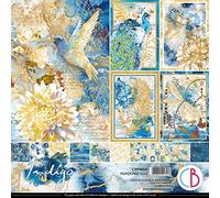 Ciao Bella Indigo 12"x12" Paper Pad - 190GSM