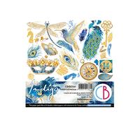 Ciao Bella Indigo 6"x6" Fussy Cut Pad - 190gsm