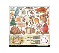 Ciao Bella Into The Wild 6"x6" Fussy Cut Pad