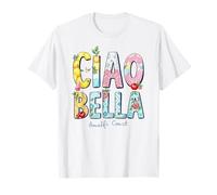 Ciao Bella Italian Amalfi Coast Summer Travel Souvenir T-Shirt