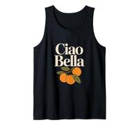Ciao Bella Italian Citrus Botanical Art Tank Top