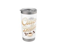 Ciao Bella Italian Coffee Lover Stainless Steel Insulated Tumbler