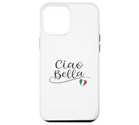 Ciao Bella Italian Flag Heart Italy Design Souvenir Case for iPhone 12 Pro Max