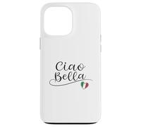 Ciao Bella Italian Flag Heart Italy Design Souvenir Case for iPhone 13 Pro Max