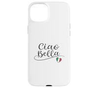 Ciao Bella Italian Flag Heart Italy Design Souvenir Case for iPhone 15 Plus