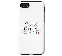 Ciao Bella Italian Flag Heart Italy Design Souvenir Case for iPhone SE (2020) / 7/8