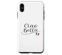Ciao Bella Italian Flag Heart Italy Design Souvenir Case for iPhone XS Max