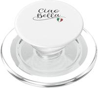 Ciao Bella Italian Flag Heart Italy Design Souvenir PopSockets PopGrip for MagSafe