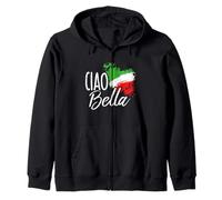CIAO Bella Italian Greeting Zip Hoodie