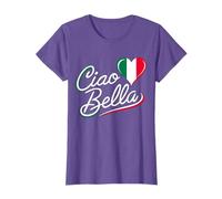 Ciao Bella Italian Italy Flag T-Shirt