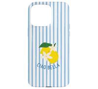 Ciao Bella Italian Summer Cute Lemons Amalfi Coast Case for iPhone 15 Pro Max