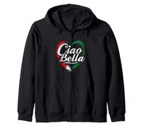 Ciao Bella Italian Themed Zip Hoodie