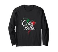 Ciao Bella Italian Typography Long Sleeve T-Shirt