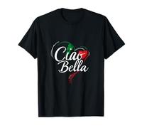 Ciao Bella Italian Typography T-Shirt