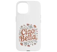 Ciao Bella Italy Aesthetic Retro Minimal Garden Style Case for iPhone 15
