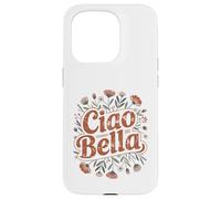 Ciao Bella Italy Aesthetic Retro Minimal Garden Style Case for iPhone 15 Pro