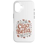 Ciao Bella Italy Aesthetic Retro Minimal Garden Style Case for iPhone 16