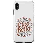 Ciao Bella Italy Aesthetic Retro Minimal Garden Style Case for iPhone XS Max