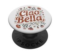 Ciao Bella Italy Aesthetic Retro Minimal Garden Style PopSockets Adhesive PopGrip