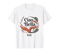 Ciao Bella Italy Artistic Italian Style Retro Design T-Shirt