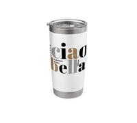 Ciao Bella Italy Cities Stainless Steel Insulated Tumbler