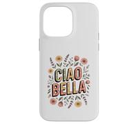 Ciao Bella Italy Floral Retro Minimalist Garden Lover Flower Case for iPhone 14 Pro Max