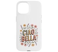 Ciao Bella Italy Floral Retro Minimalist Garden Lover Flower Case for iPhone 15