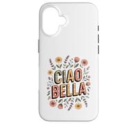 Ciao Bella Italy Floral Retro Minimalist Garden Lover Flower Case for iPhone 16