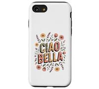 Ciao Bella Italy Floral Retro Minimalist Garden Lover Flower Case for iPhone SE (2020) / 7 / 8