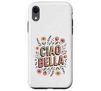 Ciao Bella Italy Floral Retro Minimalist Garden Lover Flower Case for iPhone XR