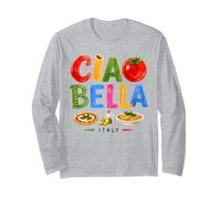 Ciao Bella Italy Food Lover Italian Travel Long Sleeve T-Shirt