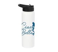 Ciao Bella Mermaid Italian Vacation Stainless Steel Insulated Water Bottle