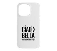 Ciao Bella Midnight in Italy Vintage Travel Typography Case for iPhone 14 Pro Max