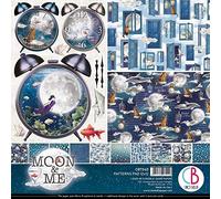 Ciao Bella Paper Moon & Me 12"x12" Patterns Pad