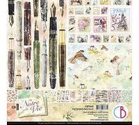 Ciao Bella Patterns Pad, White, OSFA