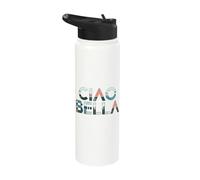 Ciao Bella Retro City Stainless Steel Insulated Water Bottle