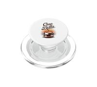 Ciao Bella Retro Italian Coffee Sunrise Art PopSockets PopGrip for MagSafe