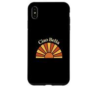 Ciao Bella Retro Sunset Italian Phrase Case for iPhone XS Max