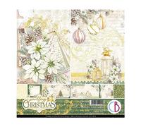 Ciao Bella Sparkling Christmas 8"x8" Paper Pad - 190gsm