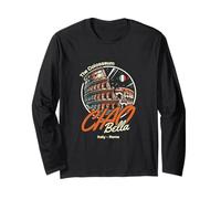 Ciao Bella - The Colosseum Flag Italy Rome Long Sleeve T-Shirt
