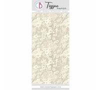 Ciao Bella - Tissue Paper Sheet 69cm x 49cm (Antique Linen Lace)