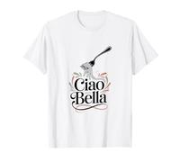 Ciao Bella Vintage Italian Pasta Art T-Shirt